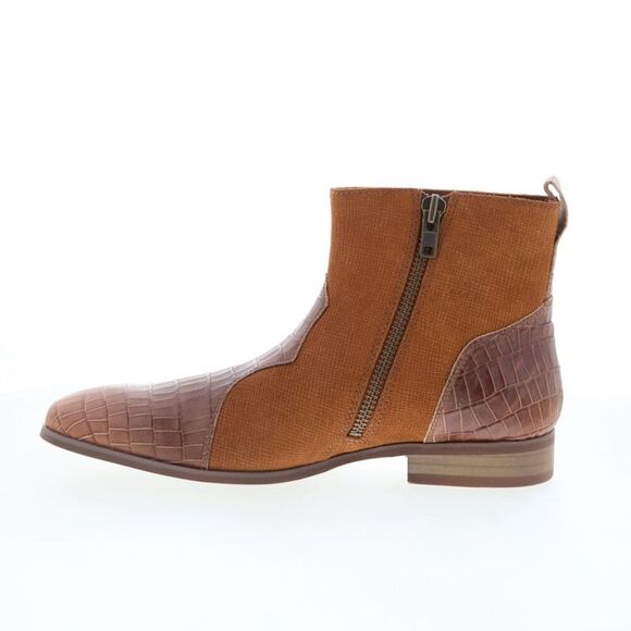 Men\'s Brown Leather Ankle Boots